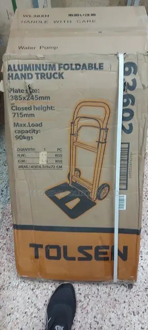 Tolsen Aluminium Foldable Hand Truck 90kgs