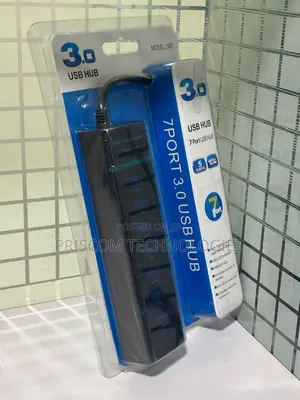 7 Port 3.0 Super Speed USB Hub Adapter