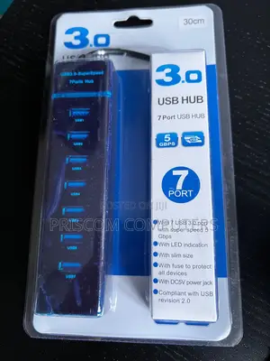 Super Speed 5GBPS USB HUB Usb 3.0 HUB 7 Port for Laptop/Pc