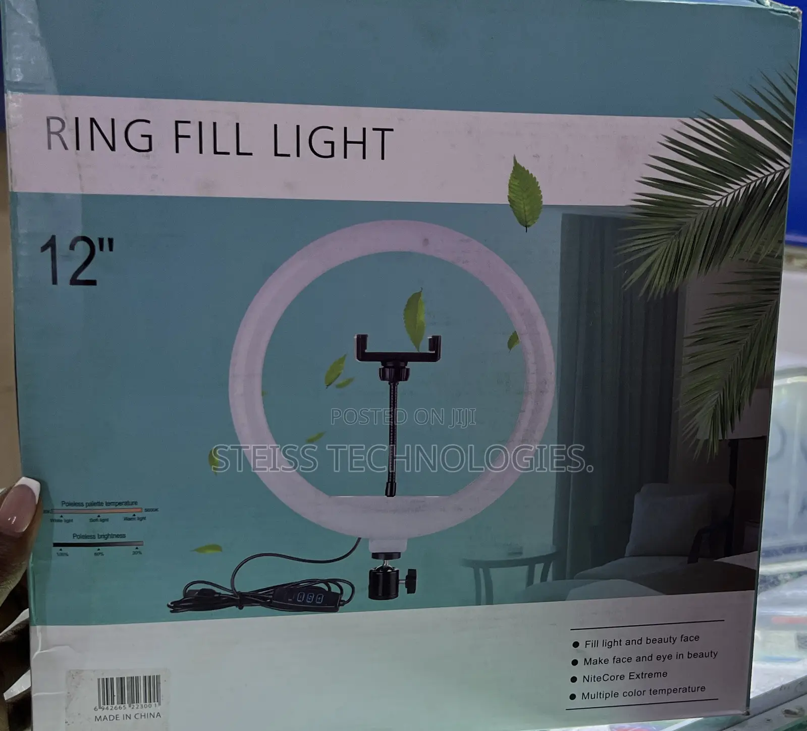 12” Ring Light Qx 300