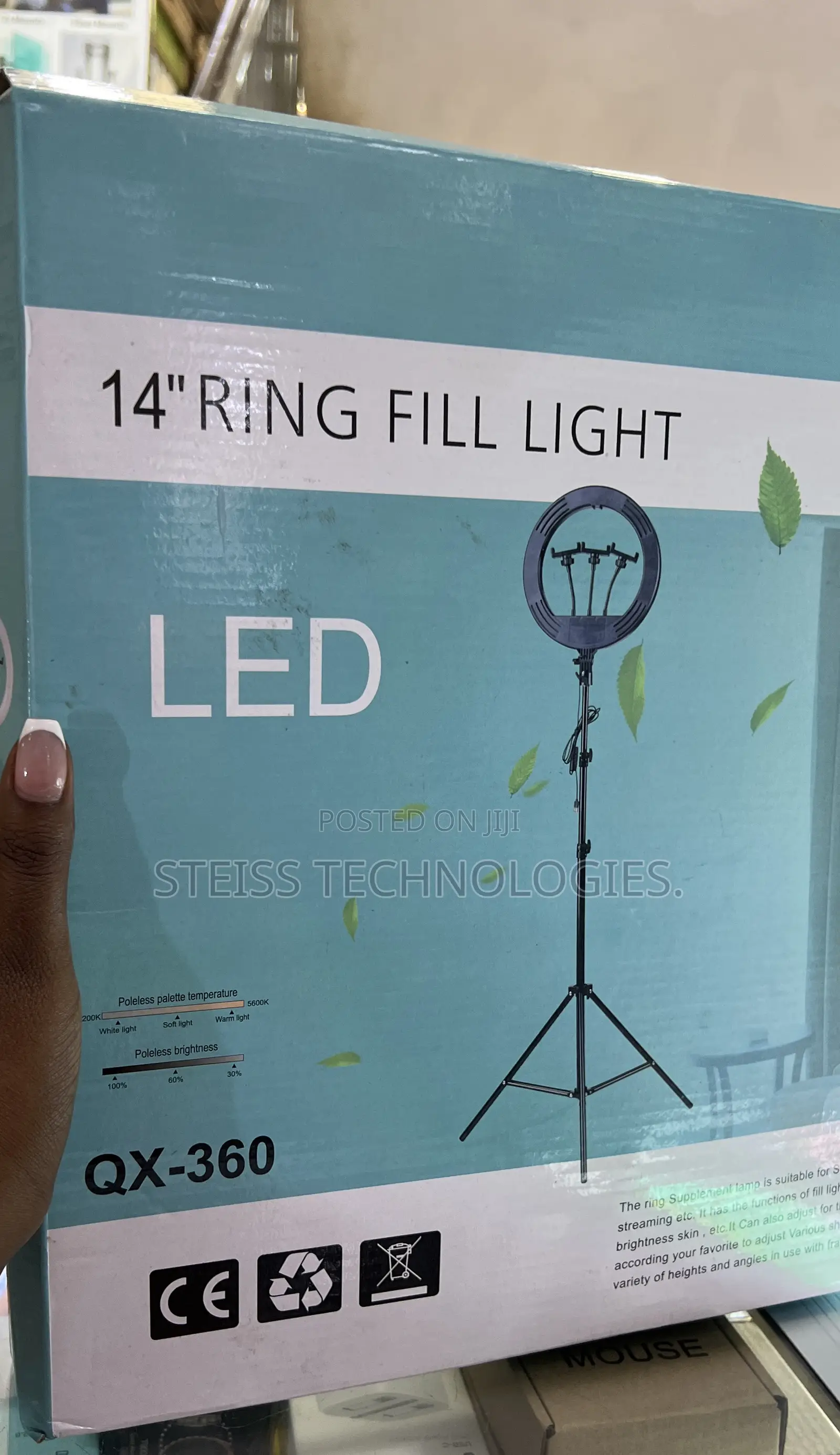 14” Ring Light Qx360