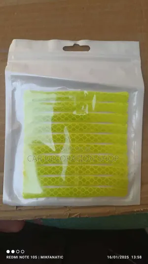 Luminous Green Reflective Tire Stickers