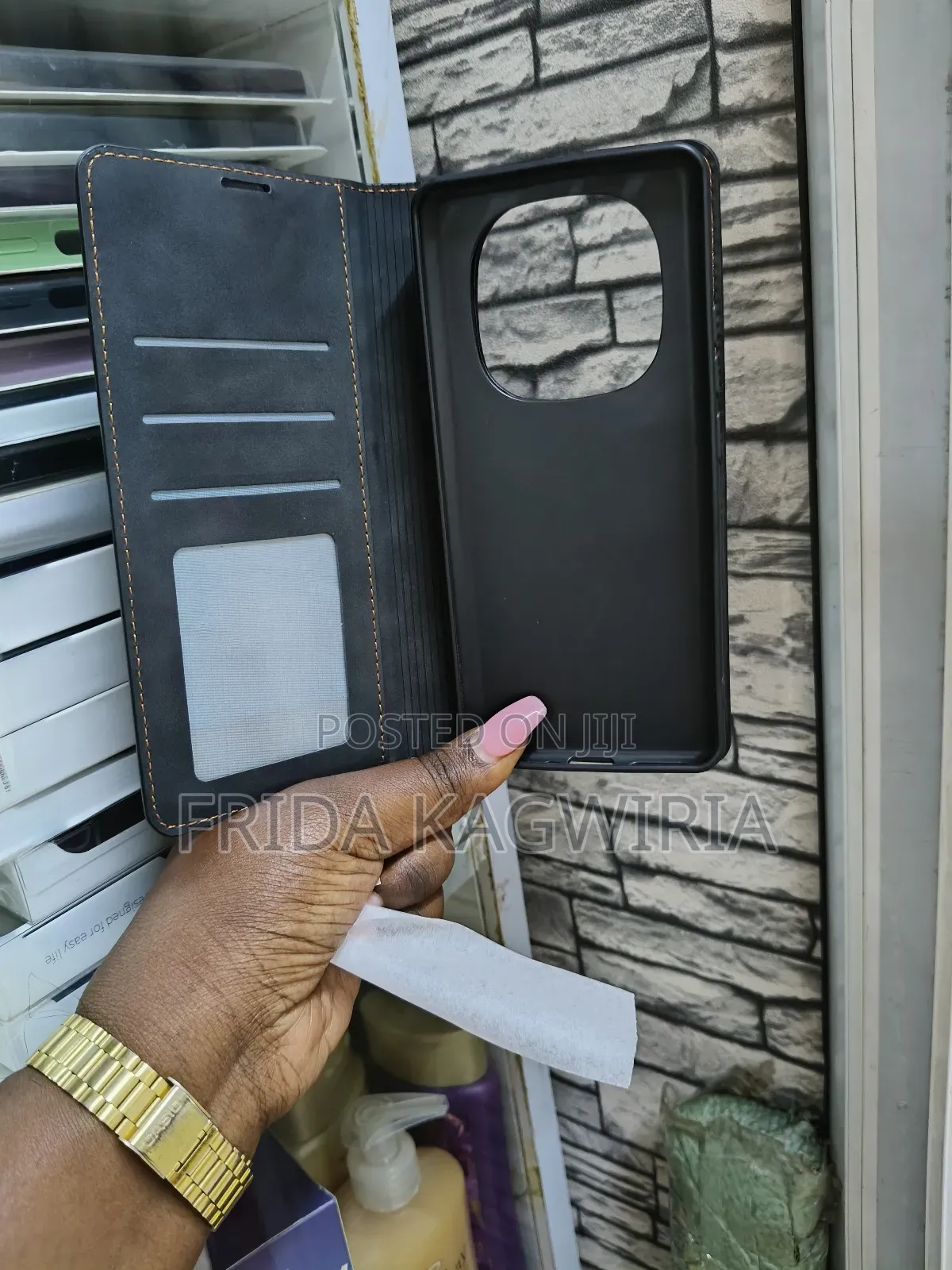 Redmi Note 14 Pro+ Leather Flip Case