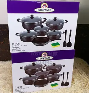 Tc Non Stick 14pc Cookware