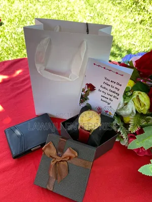 Men's Brown Valentine Gift Set