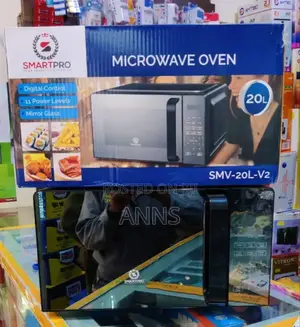 Smart Pro 20L~ Silver Digital Microwave With Handle