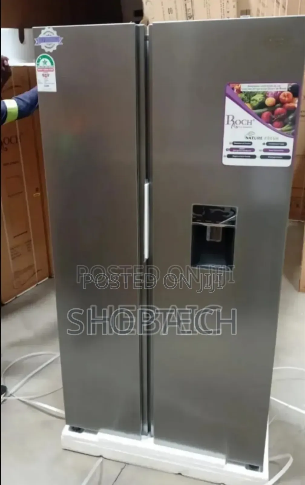 Roch Side by Side 439L No Frost Fridge