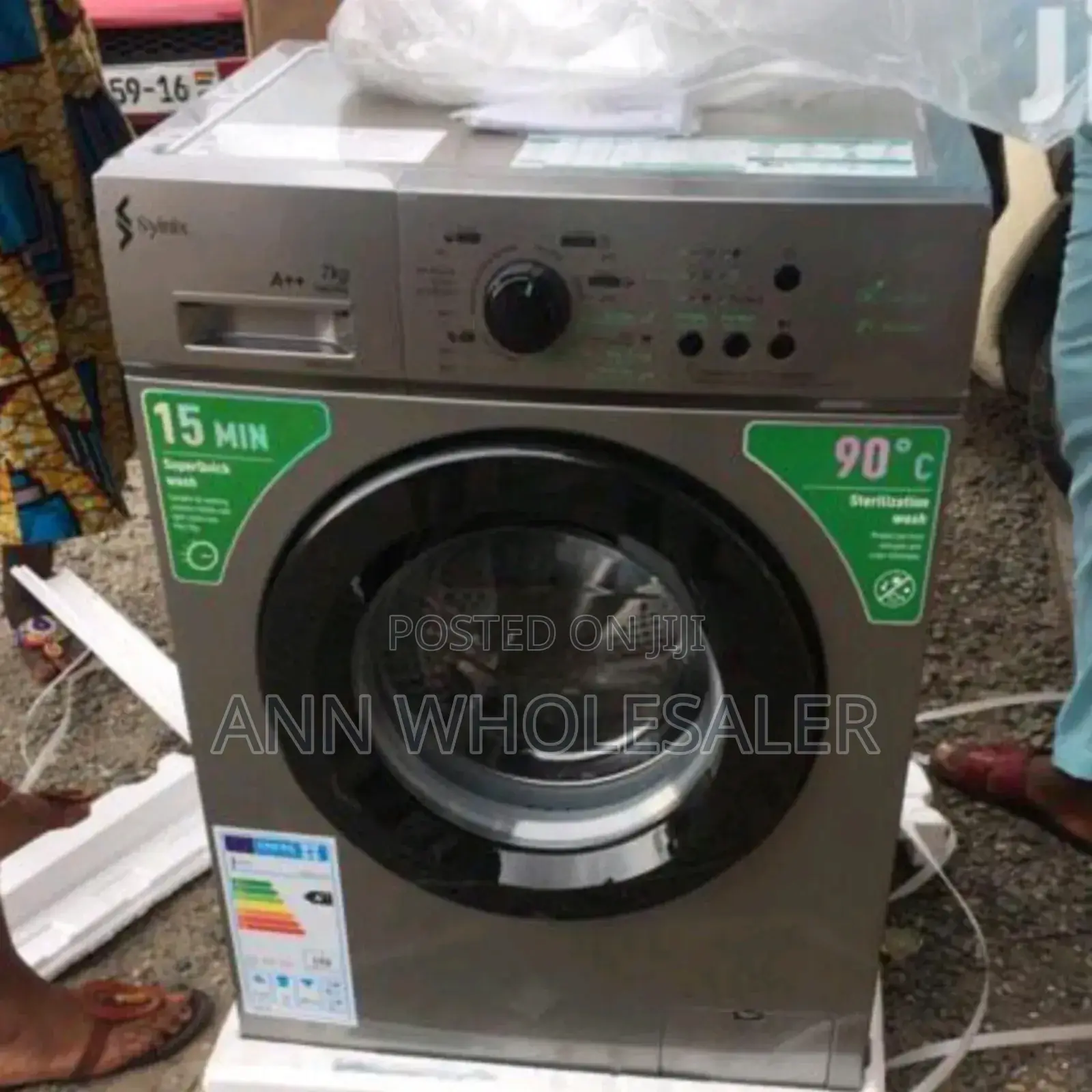 Synix Washing Machine 8kg