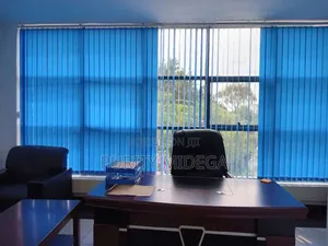 Office Blinds Blue in Colour