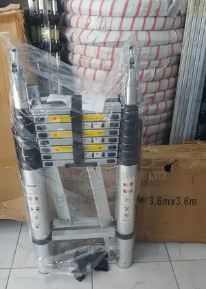 3.6m X 3.6m Double Telescopic Aluminum Ladder