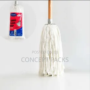 Teepee Jumbo Metal Socket Mop With Wooden Handle