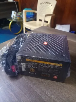 80+ Gold 500 Watts Gaming Power Supply With Rgb Fan