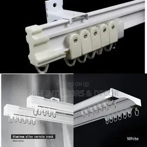Alumminium Curtain Rails With Accessories