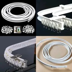 Aluminum Curtain Rails Bendable Aluminium Rails 6m