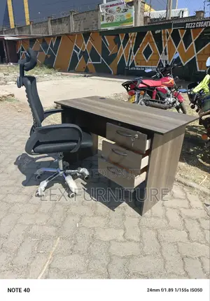 Adjustable Headrest Chair Plus 1.2metres Table