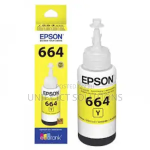 Epson T6734 Ecotank Yellow Ink Bottle 70ml