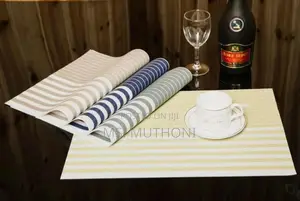 6 Woven PVC Table Mat
