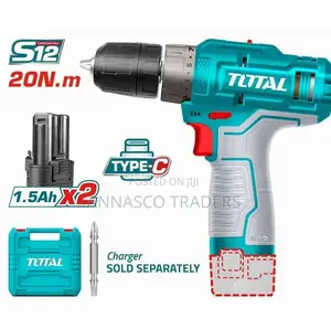 Quality Total TDLI12202 Cordless Drill 12V