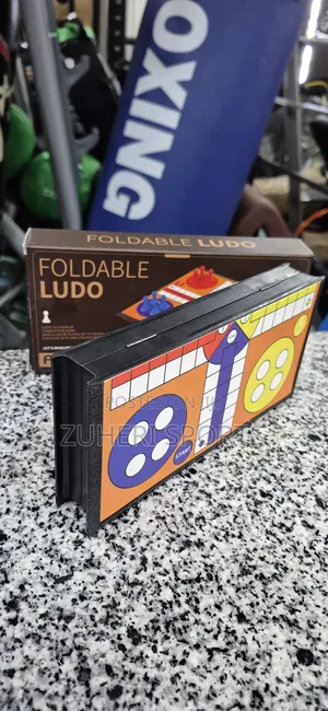 Foldable Ludo Game; Portable and Easy to Store