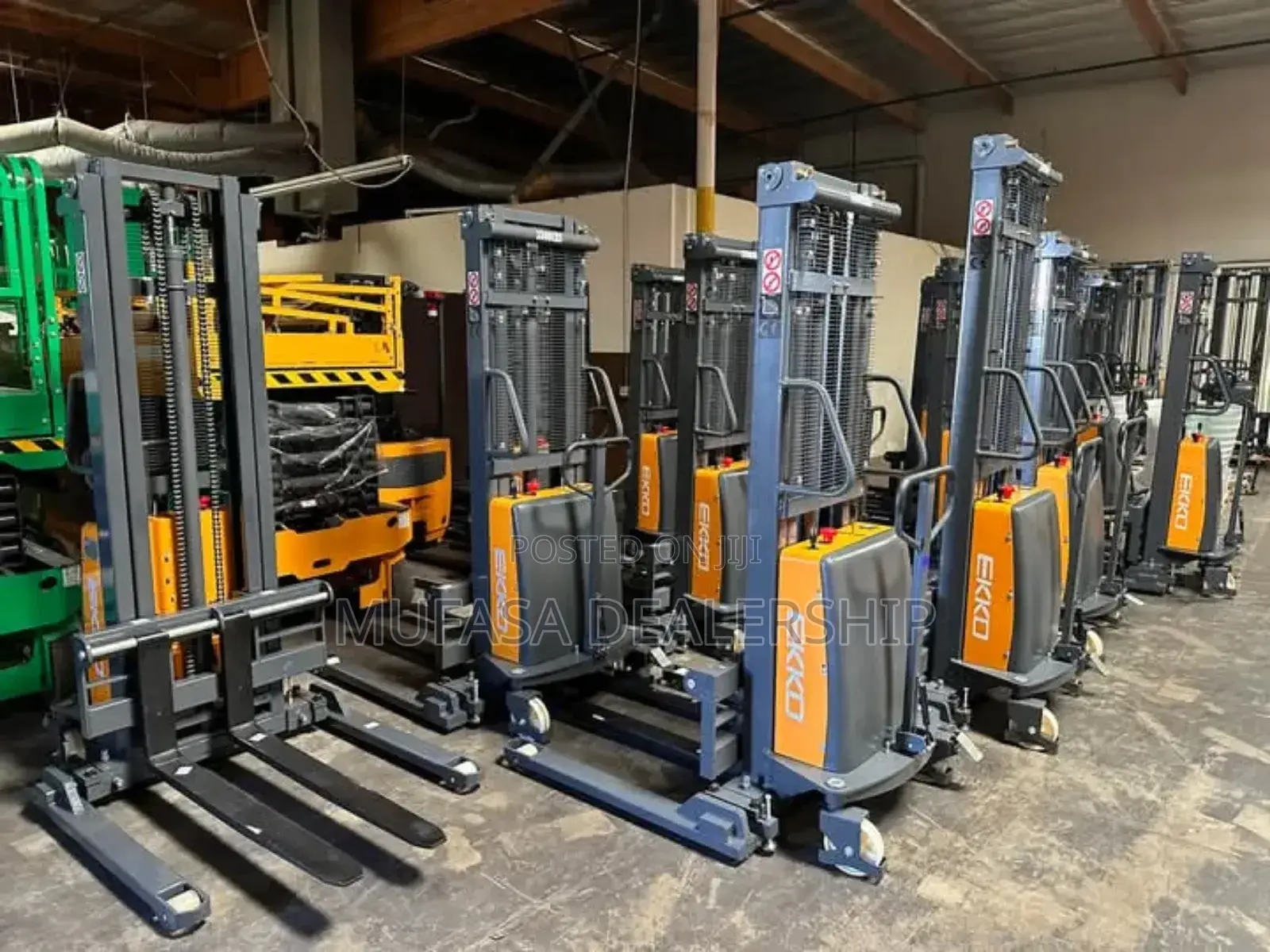 Heavy Duty Semi Electric Stacker