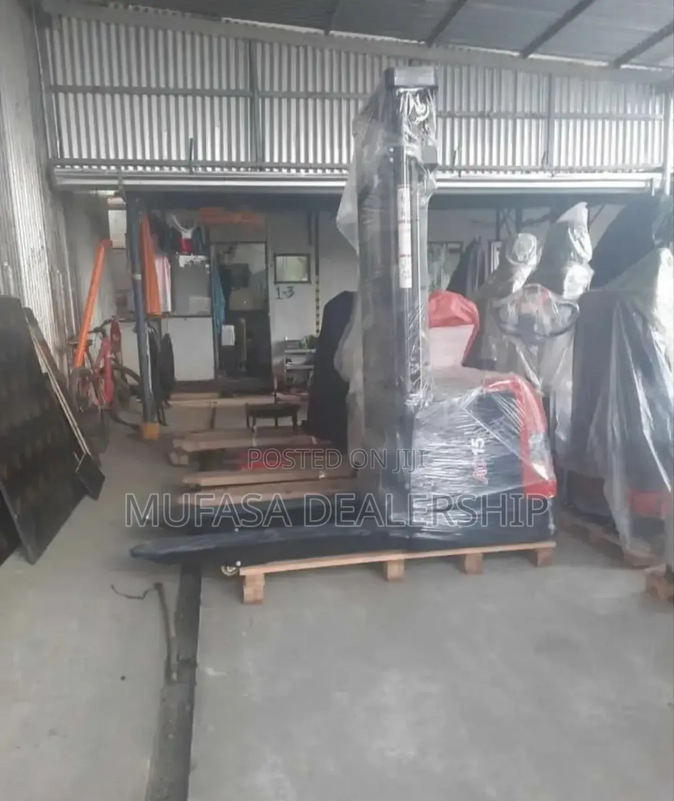 Warehouse Semi Electric Stacker