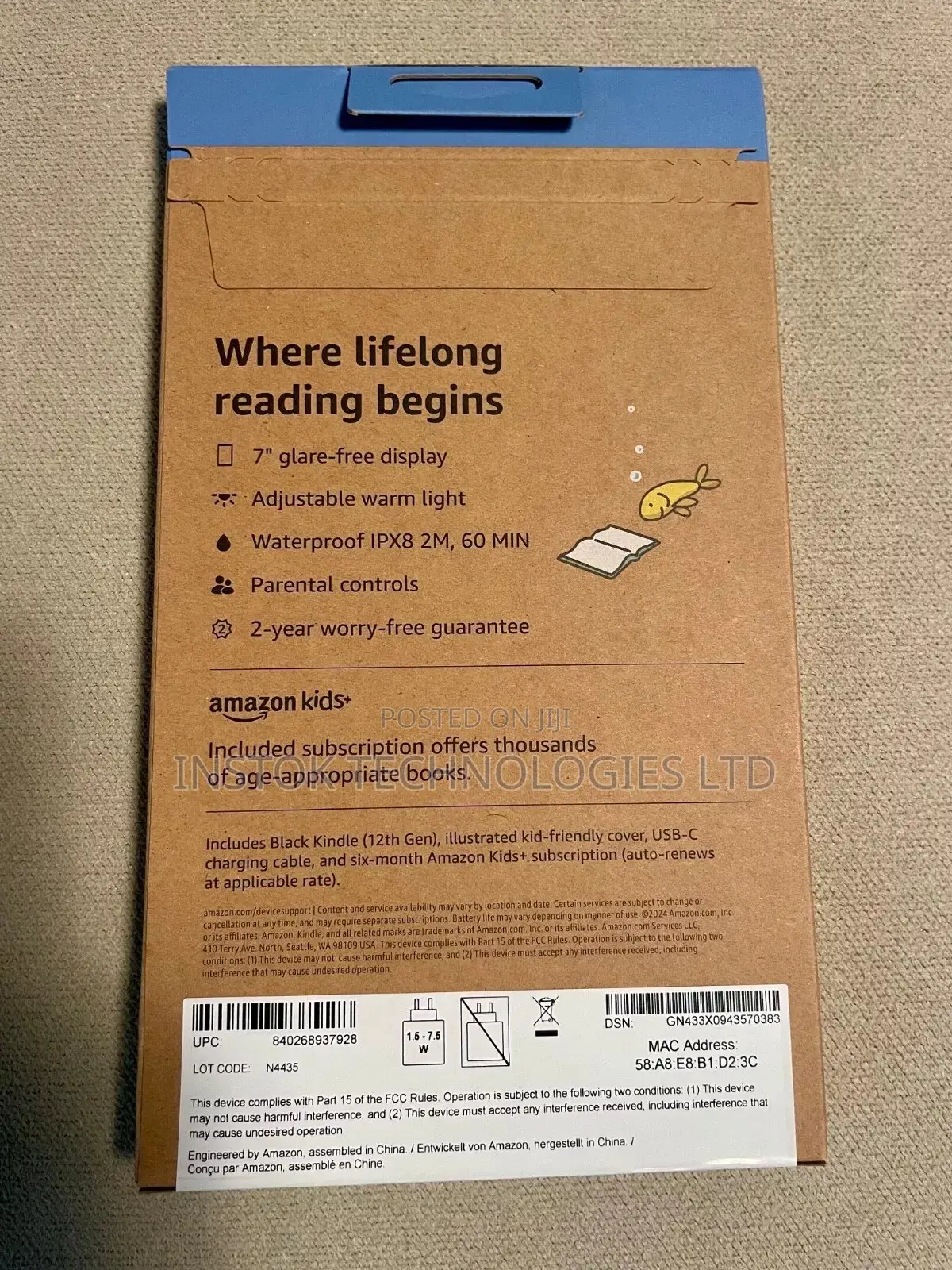 New Amazon Kindle Paperwhite 16 GB Black
