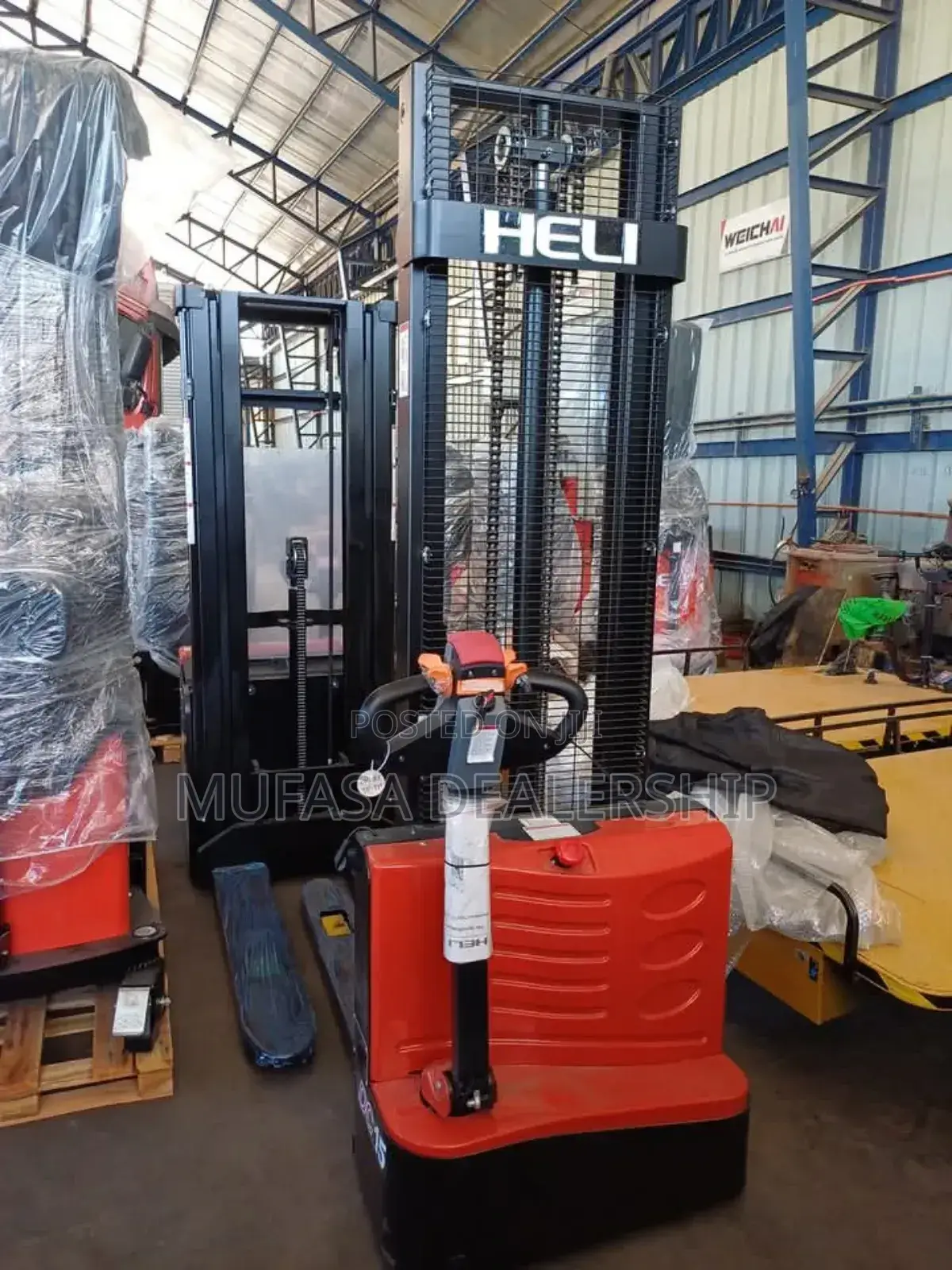 Heli Semi Electric Stacker