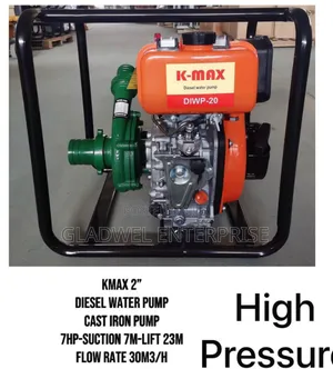 Kmax 2inch Diesel Water Pump 7hp