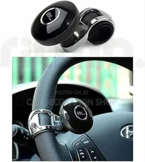 Universal Black Spinner Steering Wheel Knob