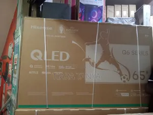 Hisense 65" Q6n Series Ai Upscaler Qled Frameless Smarttv