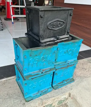 Cast Iron Cube Moulds *150×150×150mm*.