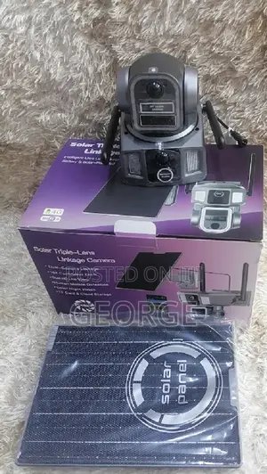 Original Manageable Solar Triple Wifi + 4G Solar Camera