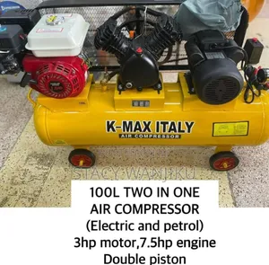 Double Piston Two in 1 Air Compressor 100l / 100l Compressor