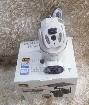 PTZ Pro4g 6mp Ubox Dual Lens Dual Screen Solar PTZ Camera