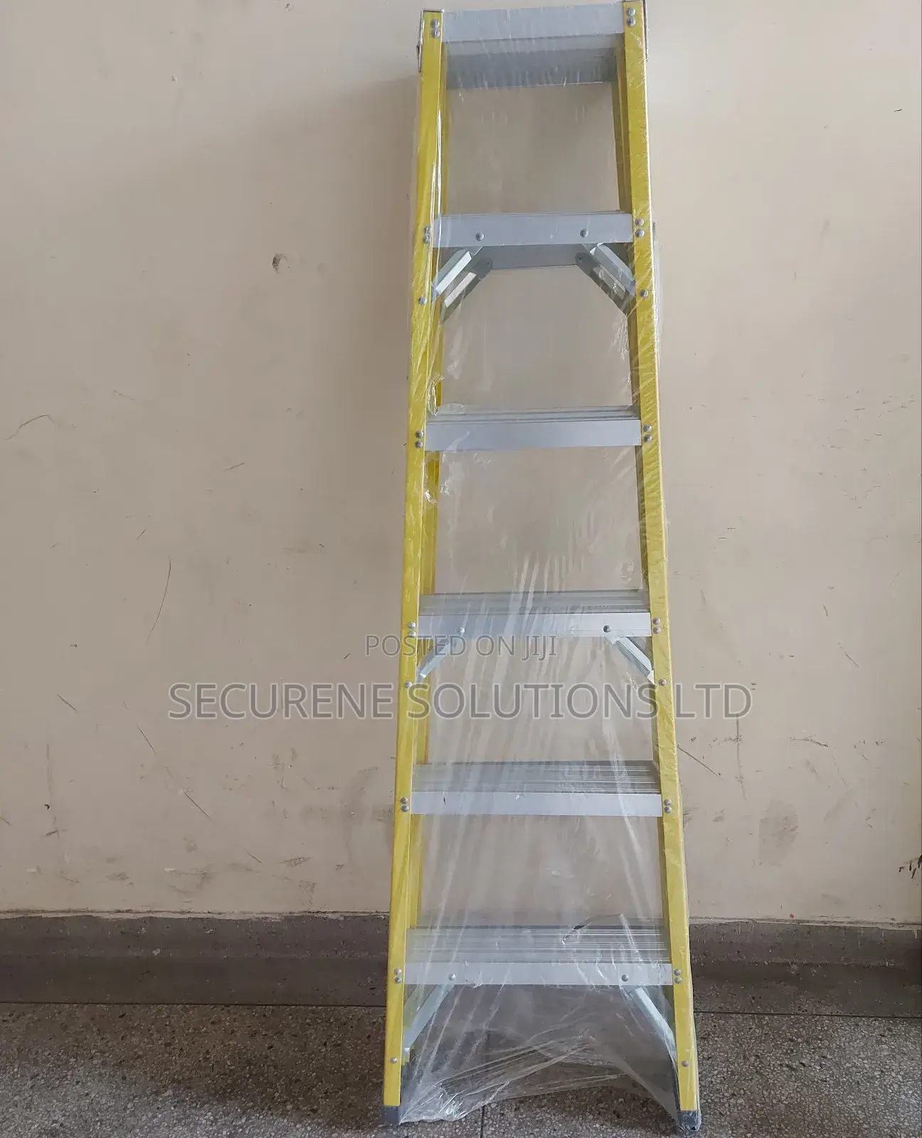 6ft Fiberglass Double-Sided Ladder.