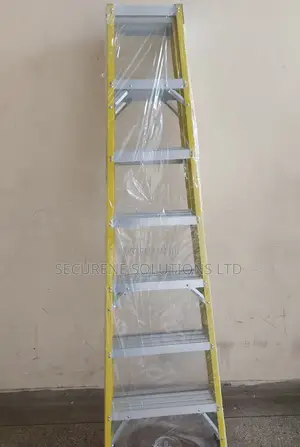 7ft/7-Step/2.3m Fiberglass Double-Sided a-Frame Ladder.