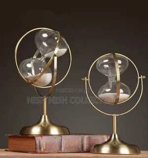 Brass Vintage Hourglass Sand Timer Sandglass Hour Glass