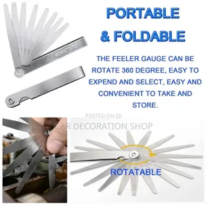 Portable and Foldable Master Feeler Gauge
