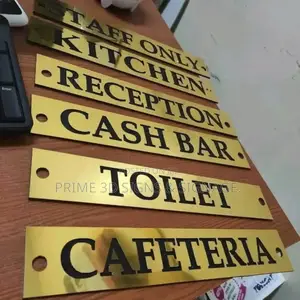 Door Sign | Engraved Sheets | Tags | Direction Sign
