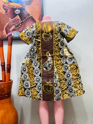 Stylish Heavy Ankara Print Dress