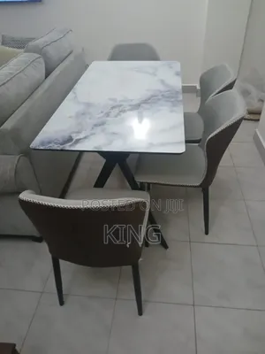 Gray Coulor Dining Table