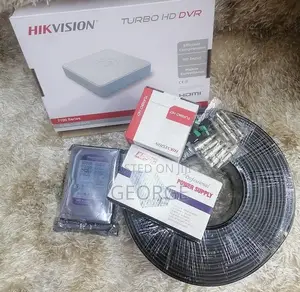 Four Channel One CCTV Cameras Hik Vision 1080p IR Kit