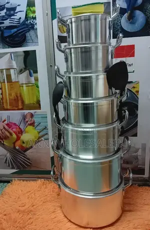 Tornado Tc 14 PCS Stainless Steel Cooking Pot Set T-14pcs