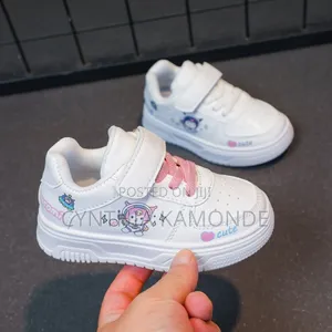 White Kids Sneakers
