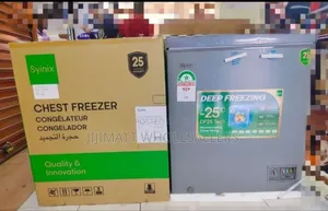 Syinix 147 Litres Chest Freezer One Year Warranty