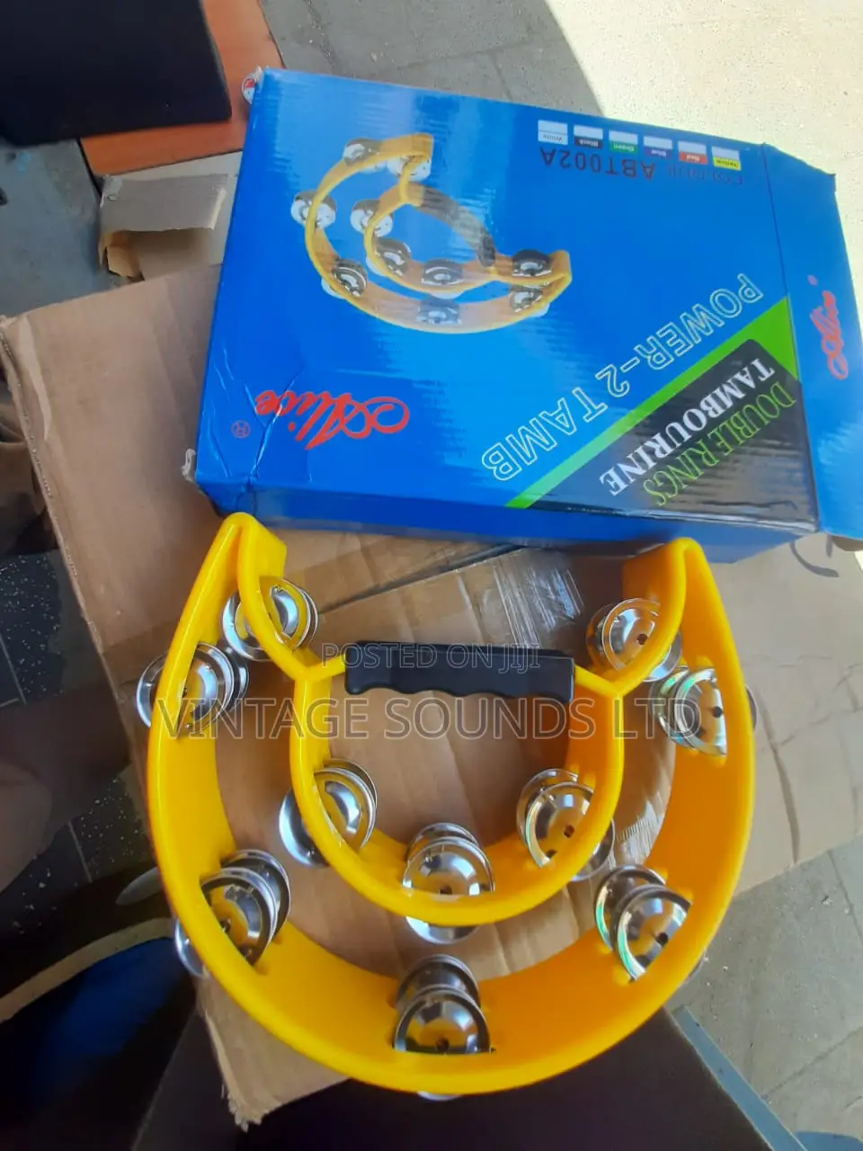 Double Rings Tambourine Percussion Instruments