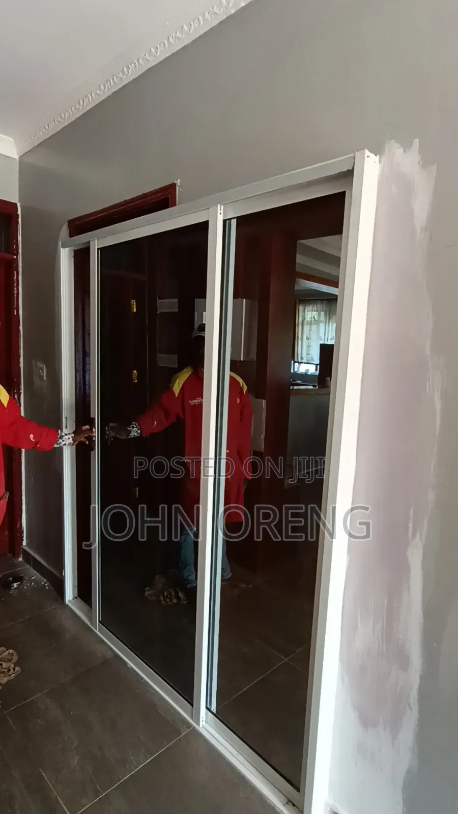 Aluminium Sliding Doors With One Way Glass