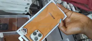 Camouflage Leather Magnetic Case for IP 15 Pro Max-Beige