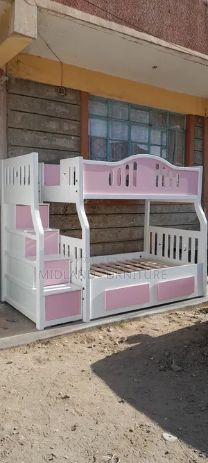 Pink and White Double Decker for Girls