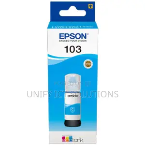 Epson 103 Ecotank Cyan Ink Bottle 70ml